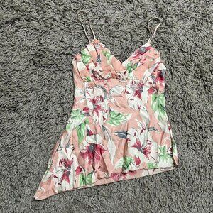 Y2K Fairy Core Asymmetrical Hem Top Size Small